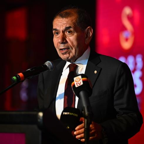 Dursun Özbek'ten teşekkür mesajı