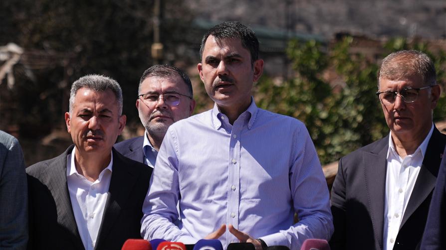 Bakan Kurum: İzmir ve Bilecik'te 415 ev ve işyeri hasar aldı