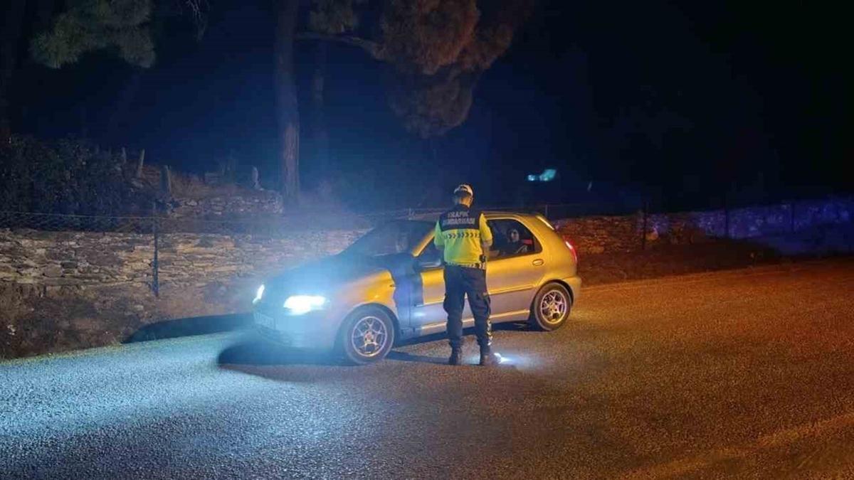 Jandarmadan gece yars ''ok'' uygulama 