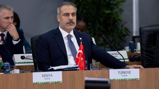 Bakan Fidan'dan BRICS'te 'srail' uyars