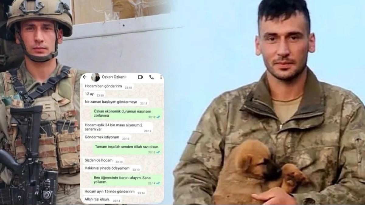 Pene Kilit ehidi zkan zkanl'nn mesaj kaytlar yrekleri szlatt: Yetim renciye destek olmu