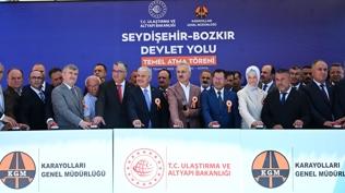 Seydişehir-Bozkır Devlet Yolu'nun temeli atıldı! Yıllık 175 milyon lira tasarruf edilecek