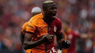 Osimhen'den Galatasaray'a mesaj