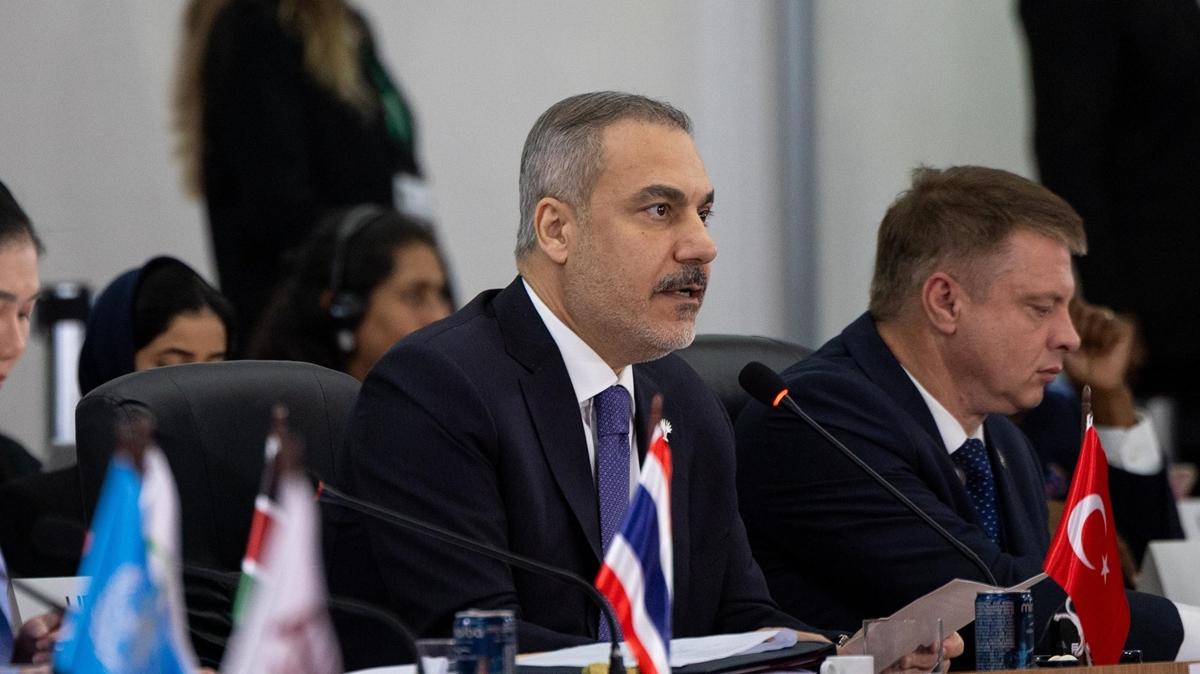 Bakan Fidan'dan Brezilya'da diplomasi trafii