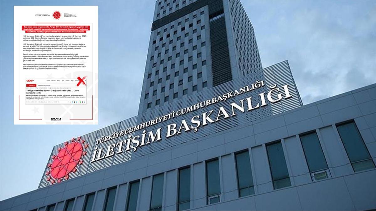 DMM'den 'maarada tuzaklama yapld' iddiasna yalanlama: ddialar dezenformasyon rn