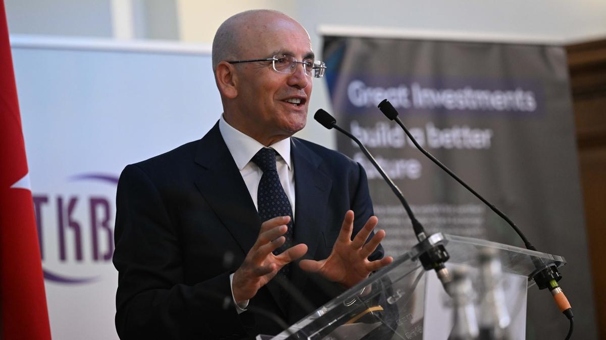 Merkez Bankas rezervleri artyor! Bakan imek'ten Londra'da ''gl ekonomi'' mesaj