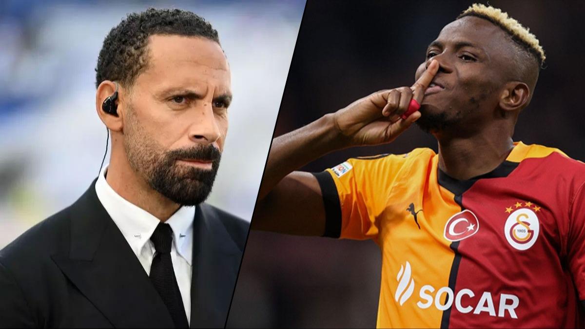Rio Ferdinand'dan Victor Osimhen yorumu! ''Galatasaray'a giderse hayal krklna urarm''