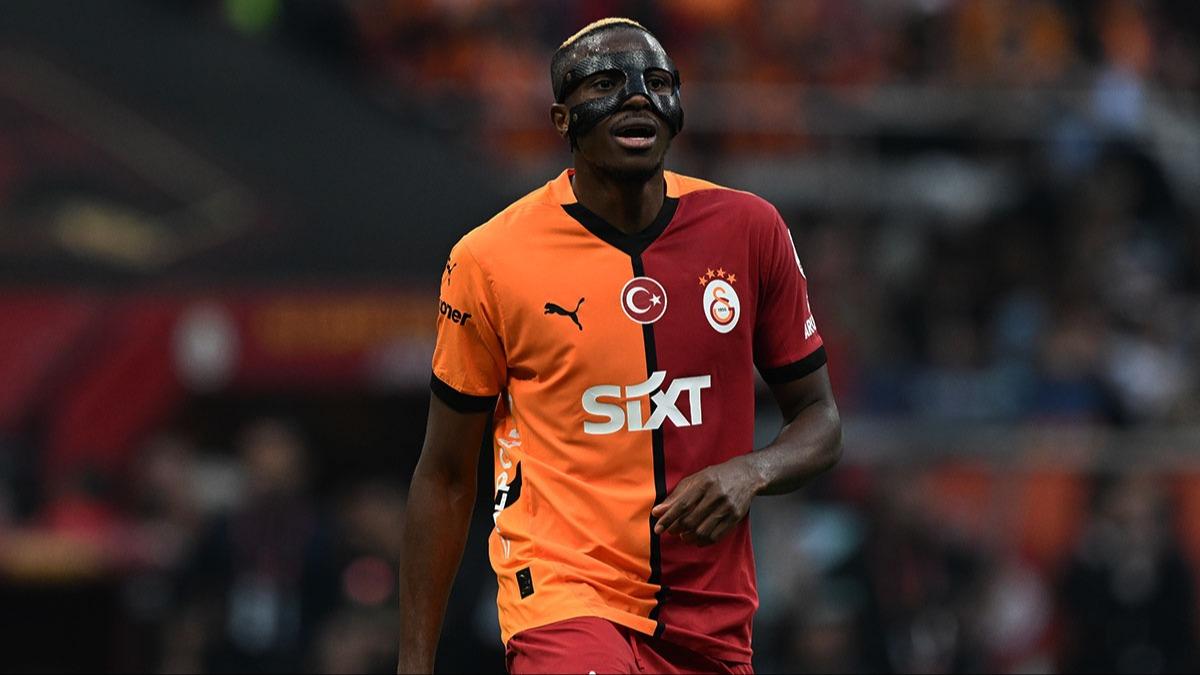 Transferin nndeki tek engel Napoli! Galatasaray'da Victor Osimhen kmaz