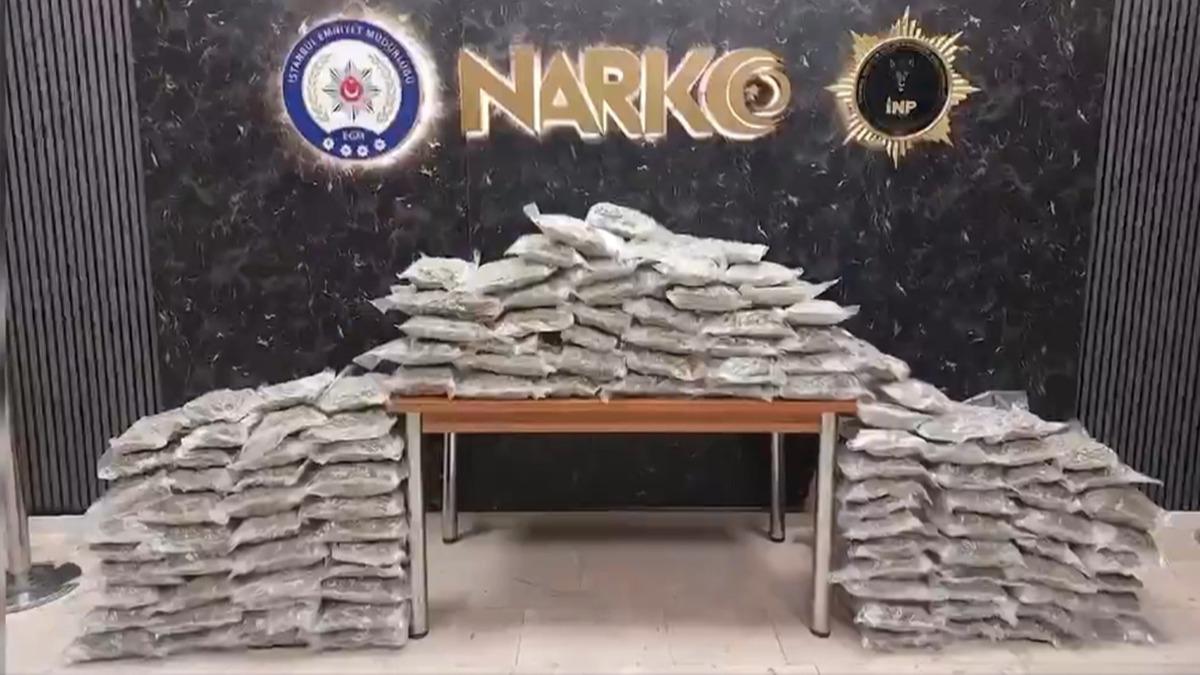 365 kilo uyuturucu ele geirildi