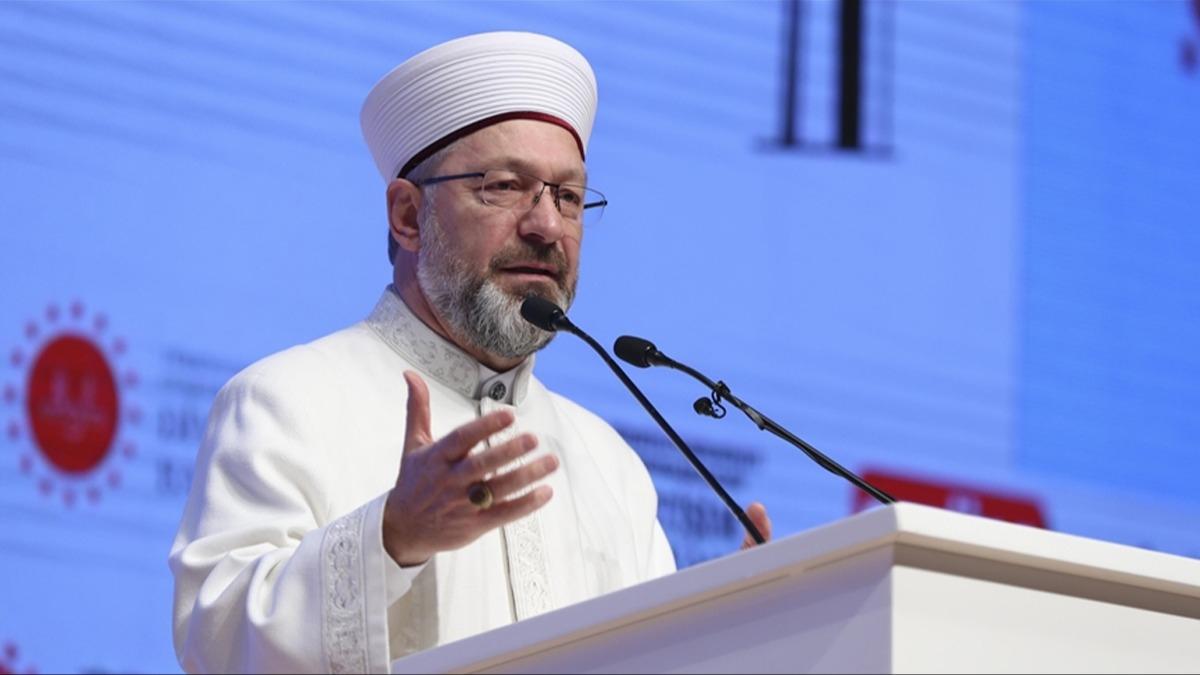 Diyanet leri Bakan Erba: Trkiye'nin birikimini paylamaya gayret ediyoruz