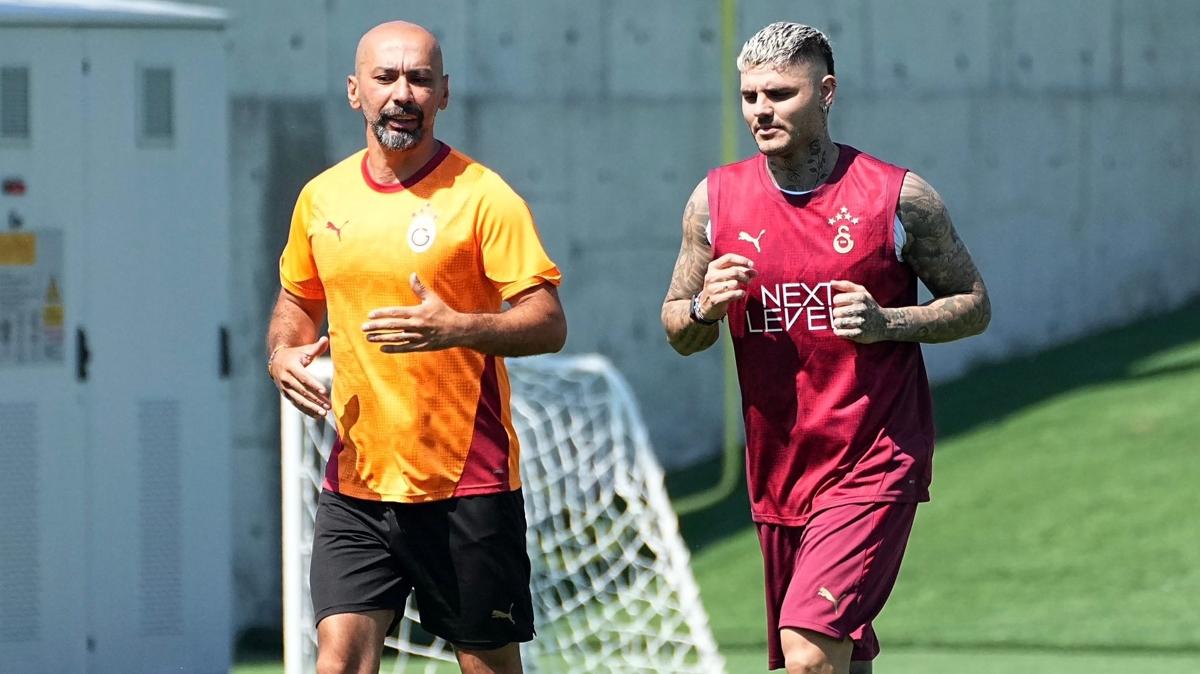 Galatasaray'da Mauro Icardi sahaya indi