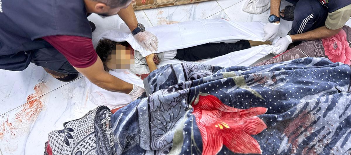 Soykırımcı İsrail Gazze'de çadırları bombaladı! Çok sayıda Filistinli şehit oldu