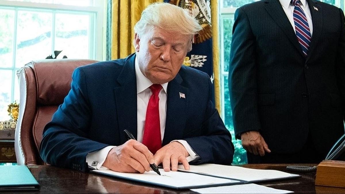 Trump'tan yeni gmrk vergisi hamlesi 