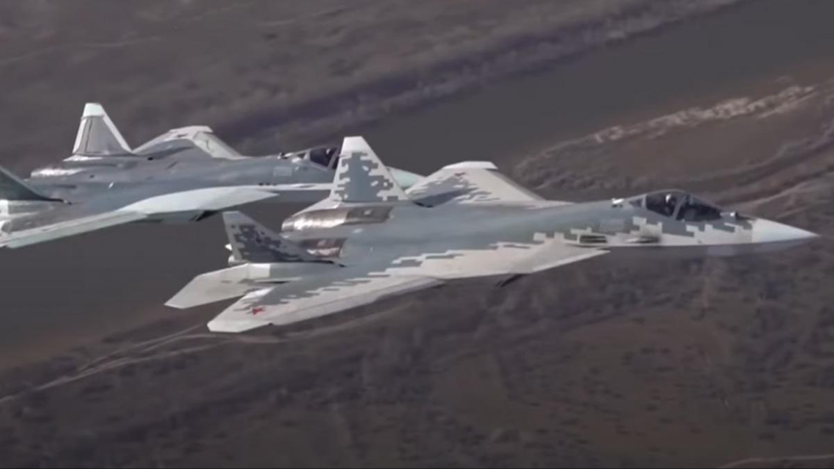 Yabanc basnda bomba iddia! 30 adet Su-57E sava ua alm an meselesi