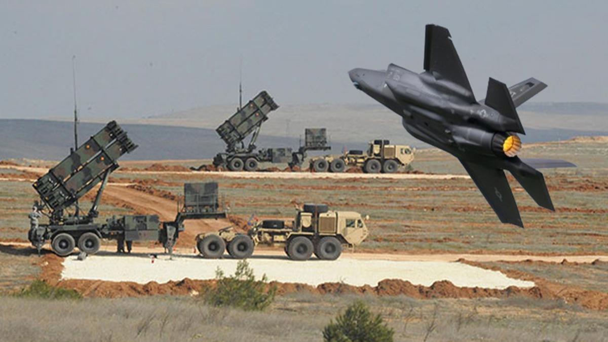 F-35 ve Patriot alm resmen duyuruldu: ABD'ye ifte sipari 