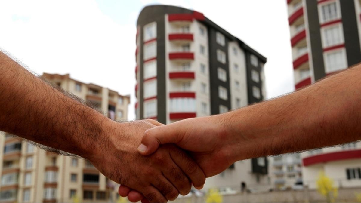 Konut satlarnda yln ilk yarsnda dikkat eken ykseli! 