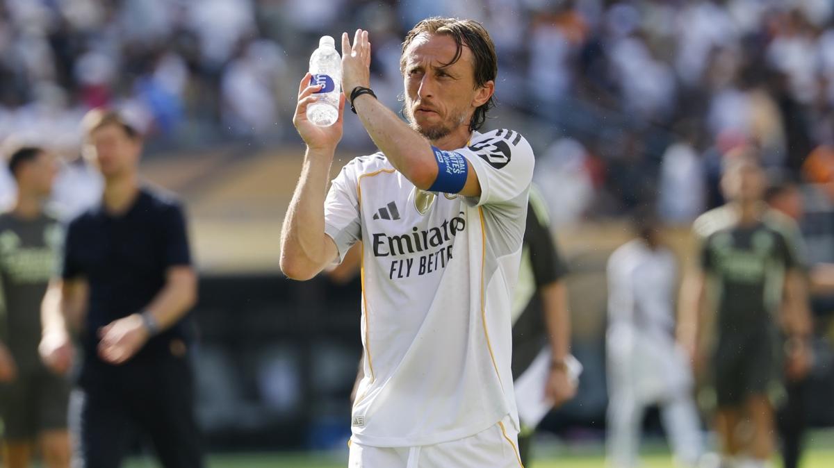 Luka Modric'in Real Madrid kariyeri sona erdi