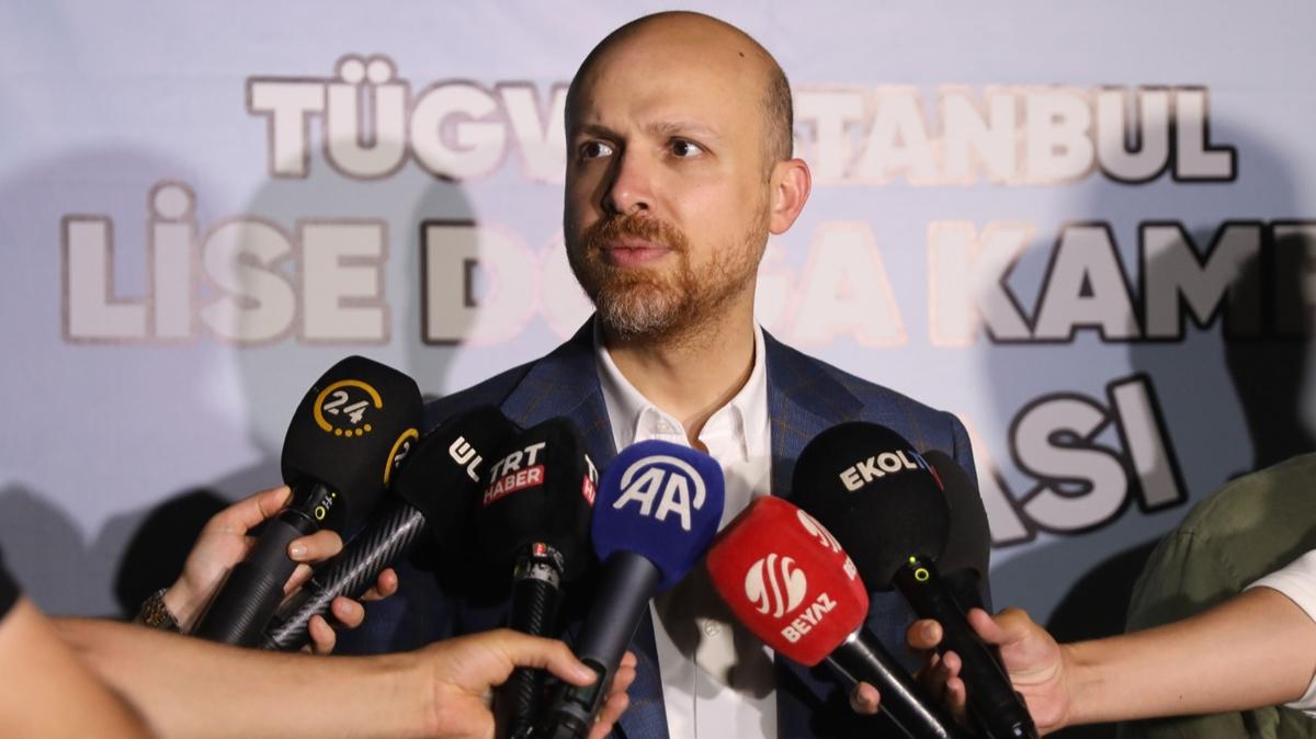 TGVA Yksek stiare Kurulu yesi Bilal Erdoan genlerle bir araya geldi