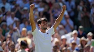 Carlos Alcaraz rahat kazandı ve adını Wimbledon'da finale yazdırdı