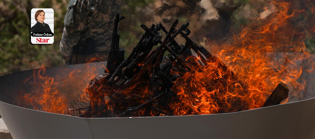 PKK'ya silah yaktıran çelik çekirdek