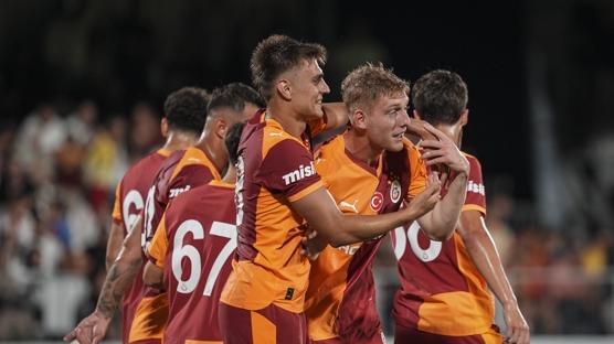 Galatasaray'dan 5 goll prova