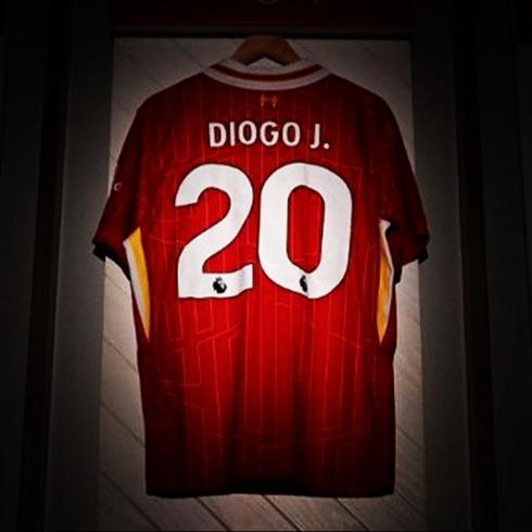 Liverpool'da duygusal karar: Diogo Jota'nın forması emekli edildi