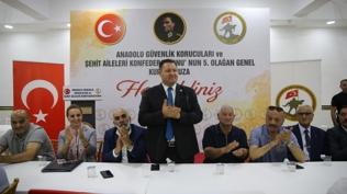 Şehit Aileleri Konfederasyonundan Terörsüz Türkiye'ye destek!