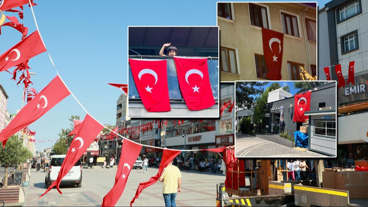 Tek millet, tek bayrak, tek vatan, tek devlet! Cumhurbakan Erdoan'n ars yank buldu