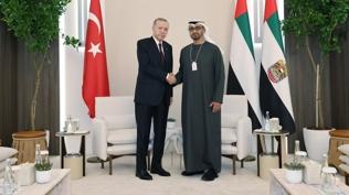 Abu Dabi'deki görüşmeye Erdoğan'dan destek