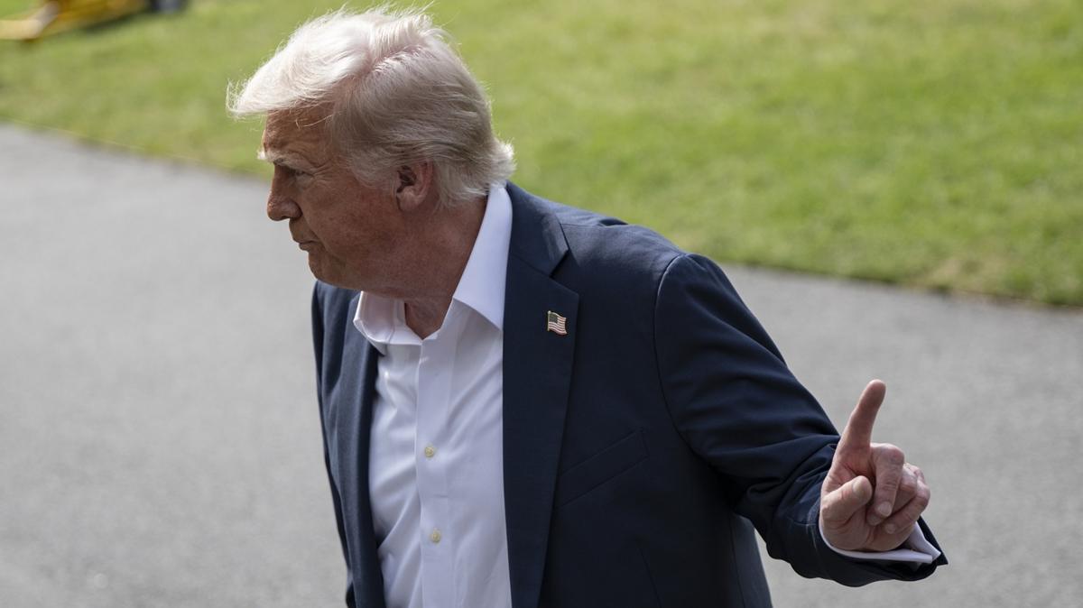 Trump, Epstein dosyalarnn srekli gndemde tutulmasna tepki gsterdi