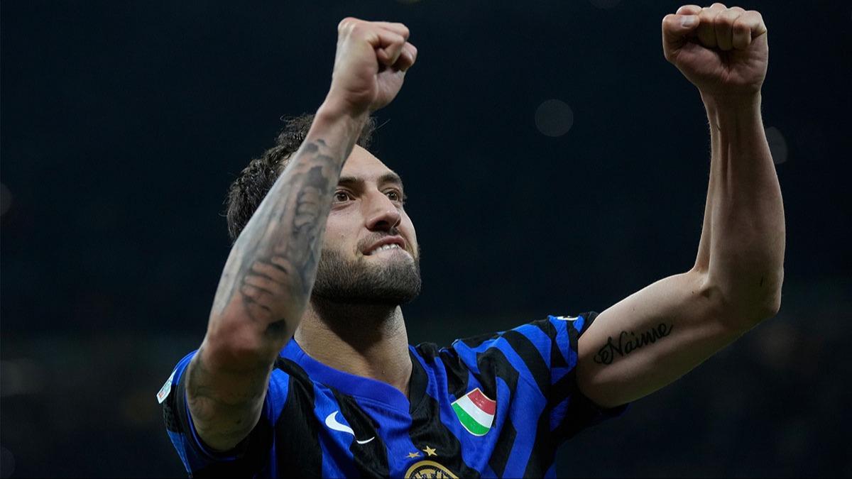Galatasaray'dan bir teklif daha! Inter'in Hakan alhanolu inad krlyor!