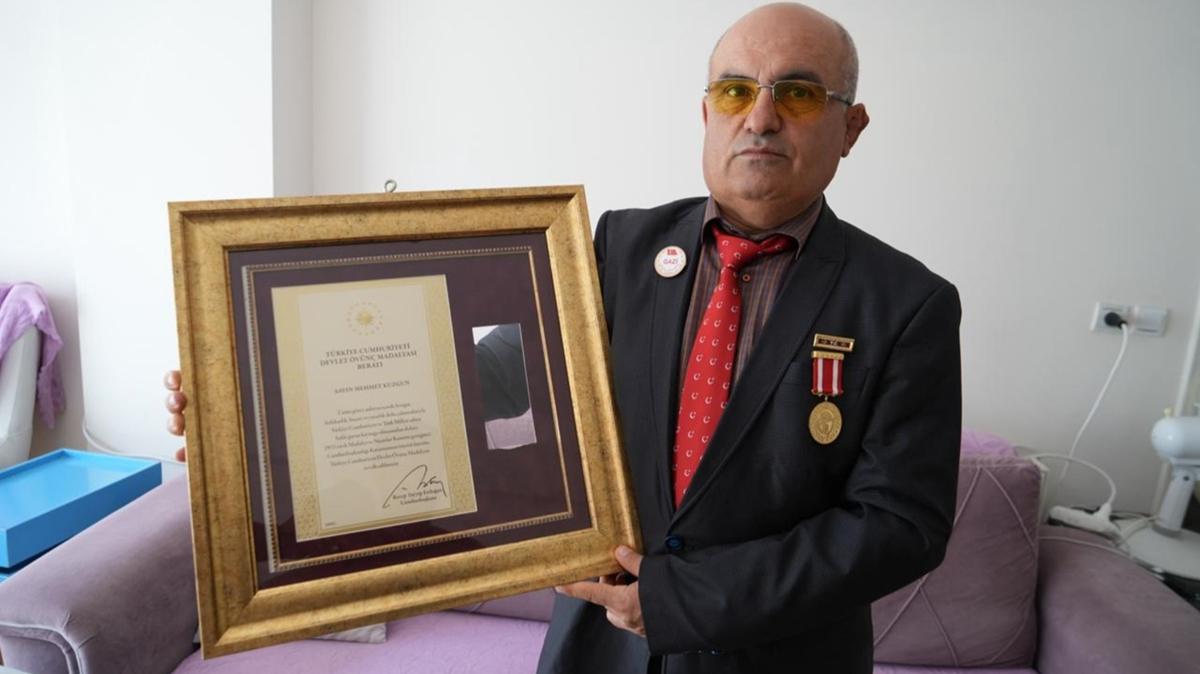 15 Temmuz gecesi darp edilen emekli mezzin Kuzgun: Canla bala bu milletin yannda yer aldk