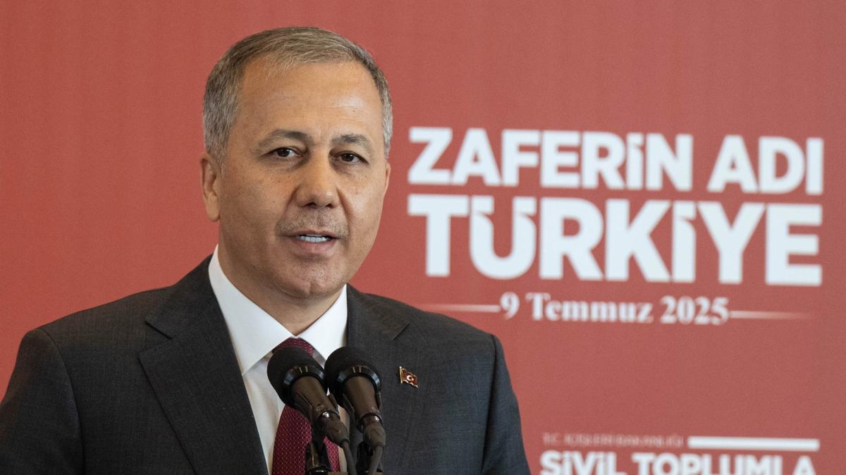 Bakan Yerlikaya: Trkiye Yzyl'nda terr rgtne asla geit yok