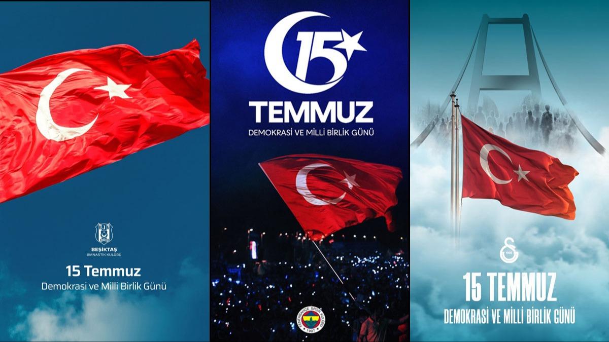Futbol dnyasndan 15 Temmuz paylamlar