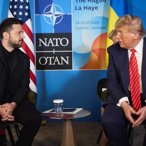 Trump, Zelenski ile görüştü