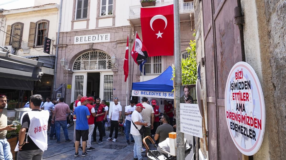 Yzlerce ii haksz yere iten atld... CHP'li belediye emekinin ekmeiyle oynad