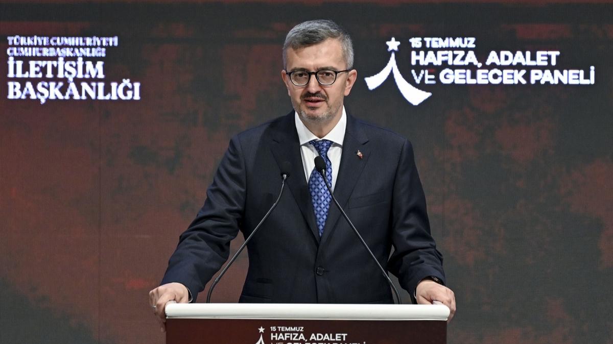 letiim Bakan Duran: 15 Temmuz demokrasinin zaferidir