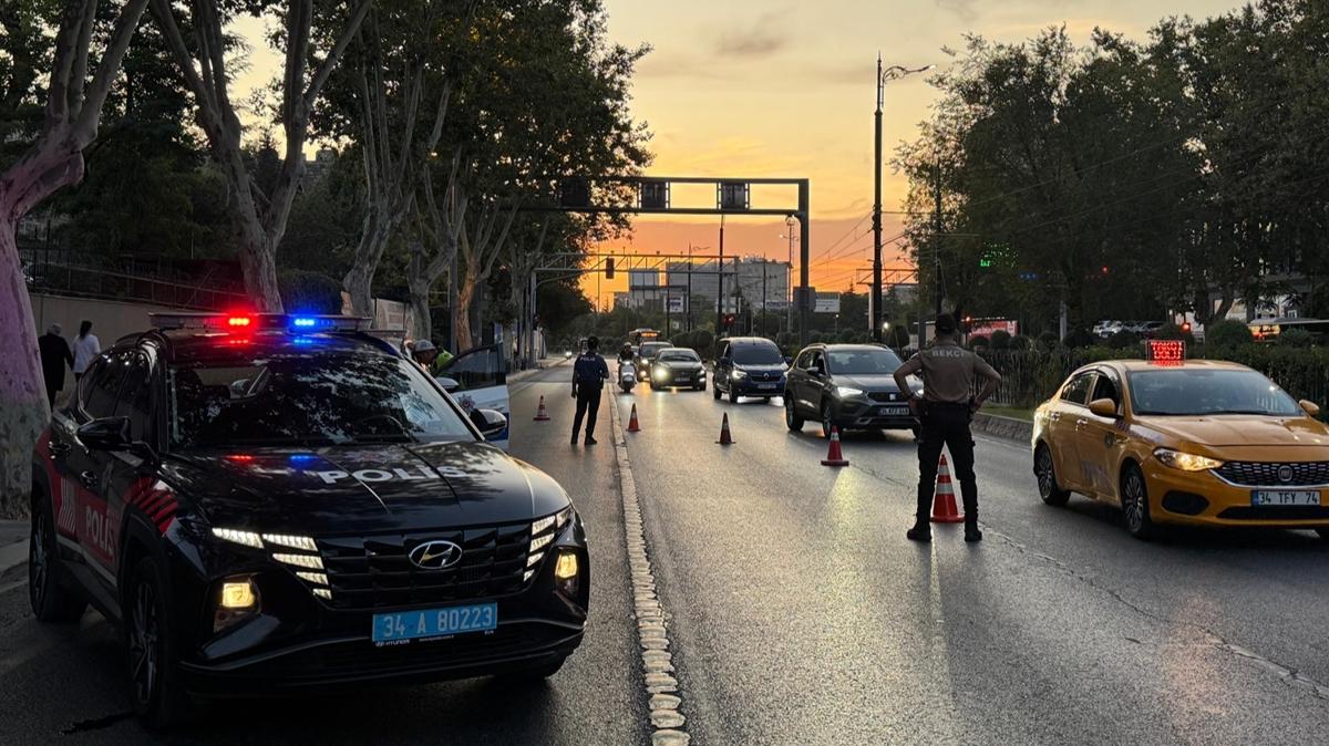 stanbul polisinden ''huzur'' uygulamas