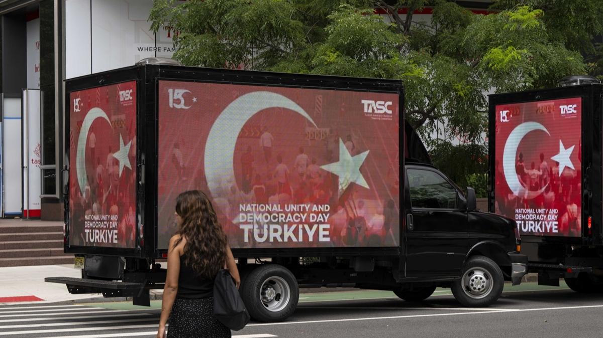 New York'ta 15 Temmuz program