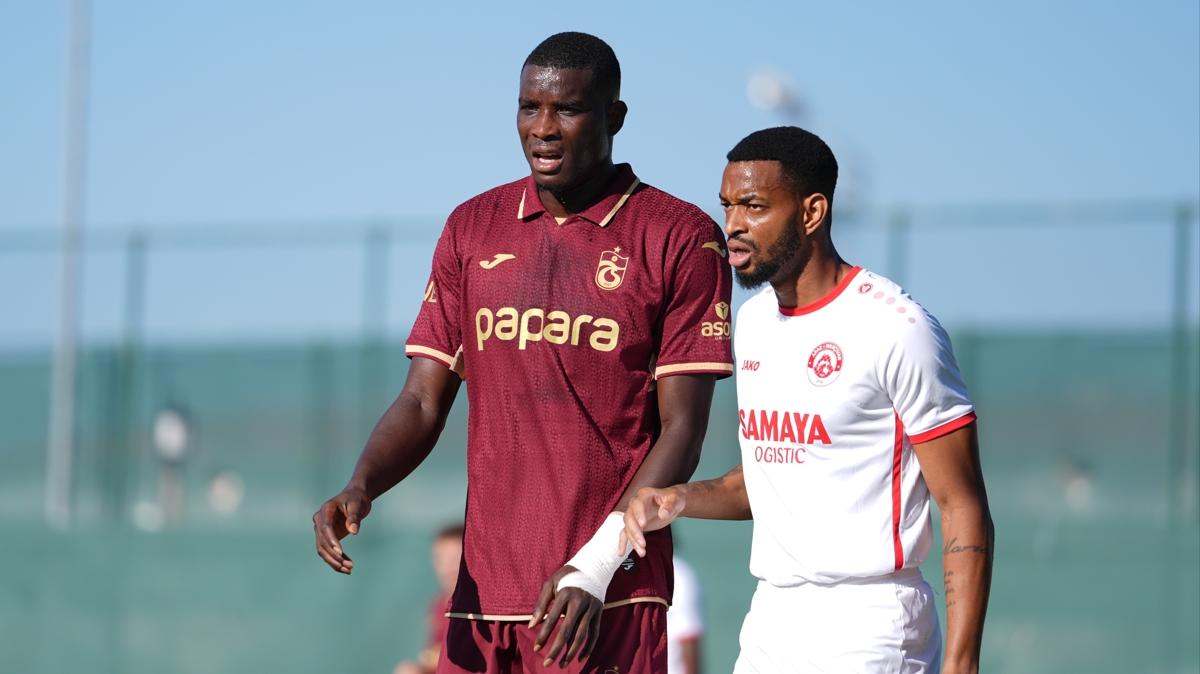 Trabzonspor'u korkutan gelime! Onuachu maa devam edemedi