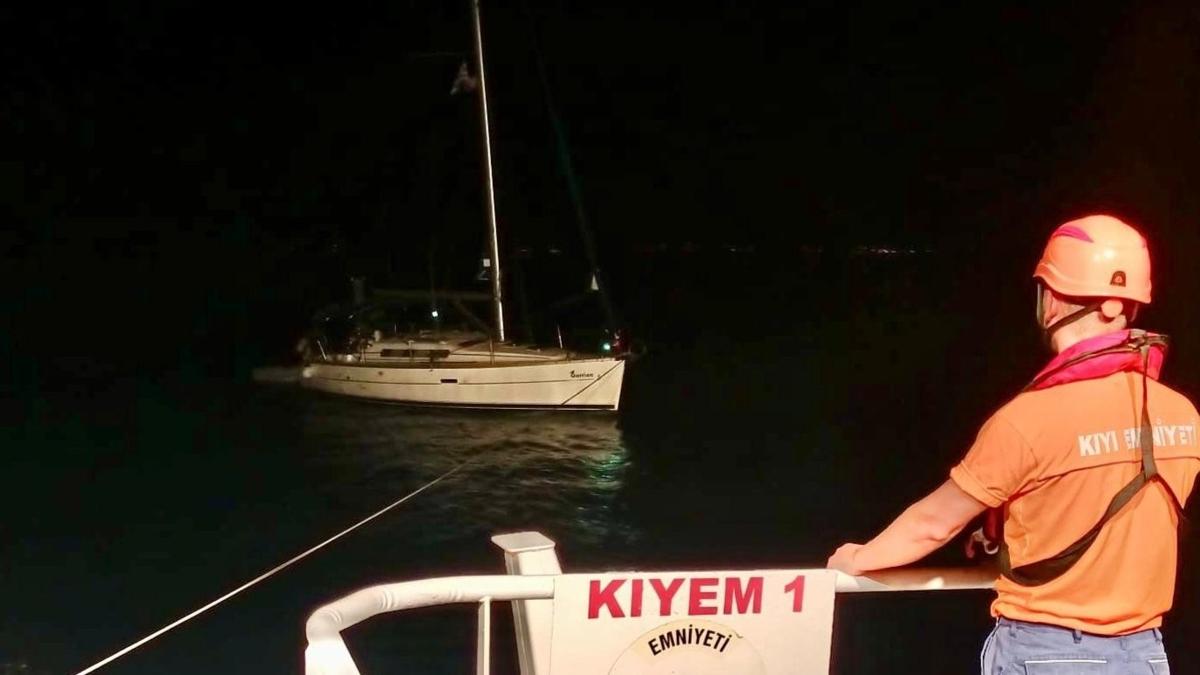 Makine arzas yapan tekne kurtarld