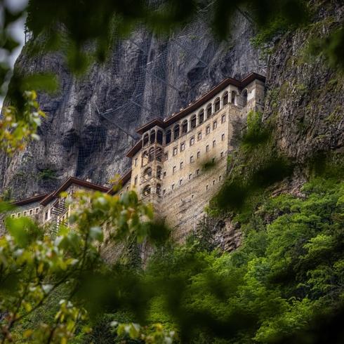 Sümela Manastırı'na ziyaretçi akını