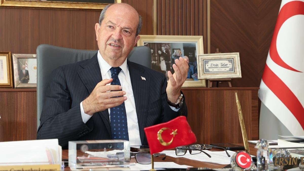 KKTC Cumhurbakan Tatar: Trkiye olmasa bizi acmaszca toplu mezarlara koyacaklard