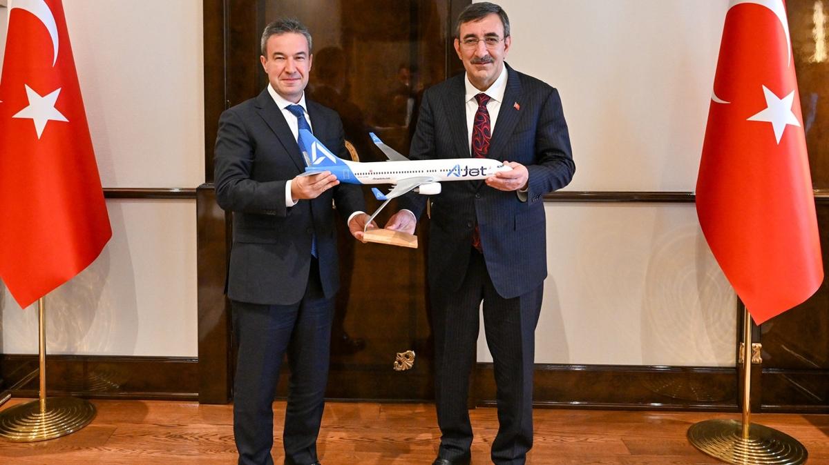 Cevdet Ylmaz, AJet Genel Mdr'n kabul etti 