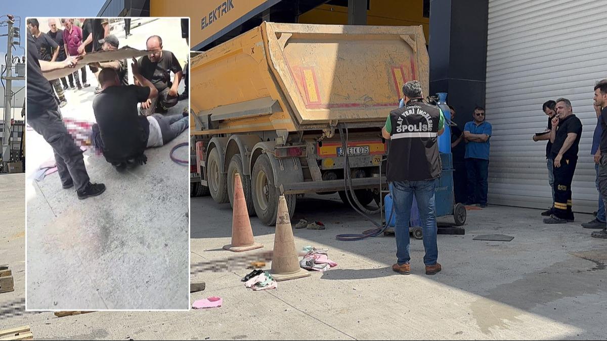 Kayan takoz lm getirdi: Damper kapanda skarak can verdi