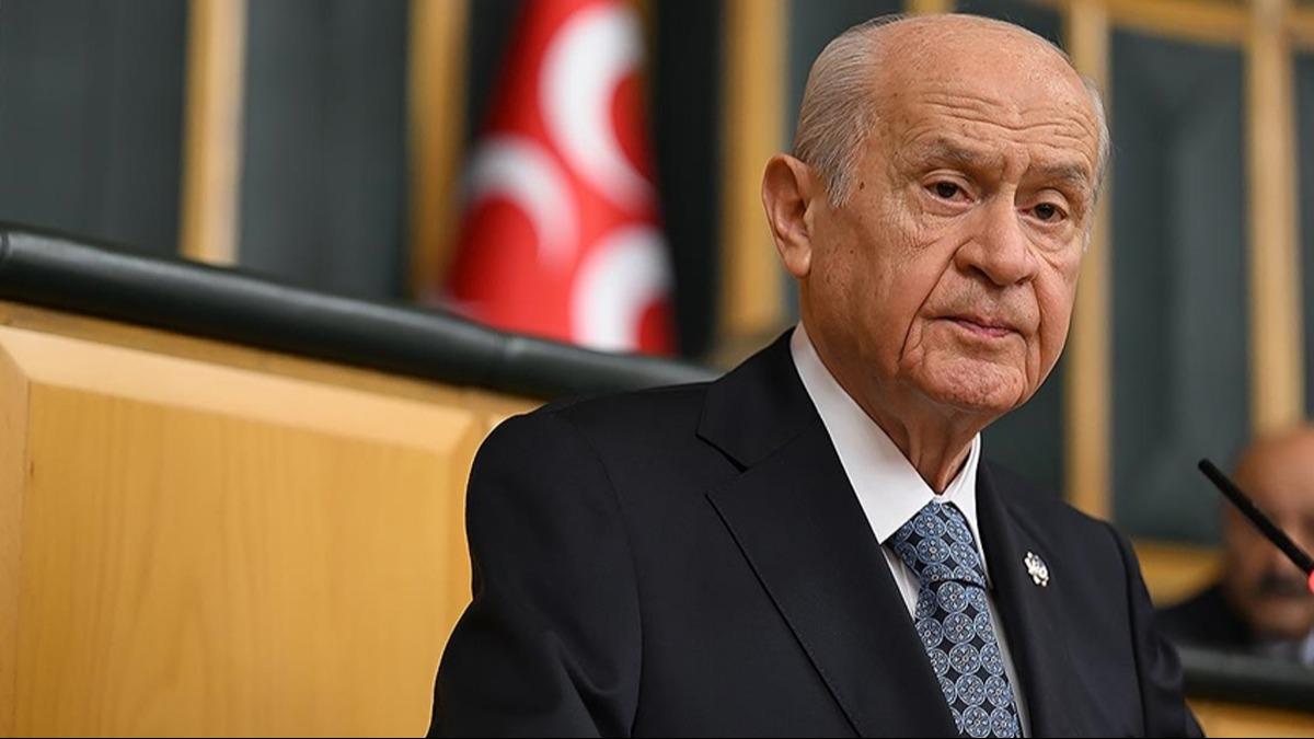 MHP Genel Bakan Baheli'den eski CHP Genel Bakan ymen iin taziye mesaj