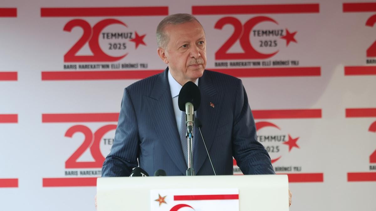 Bakan Erdoan'dan Kbrs mesaj... ''Ne yaplmas gerekiyorsa onu yaparz''