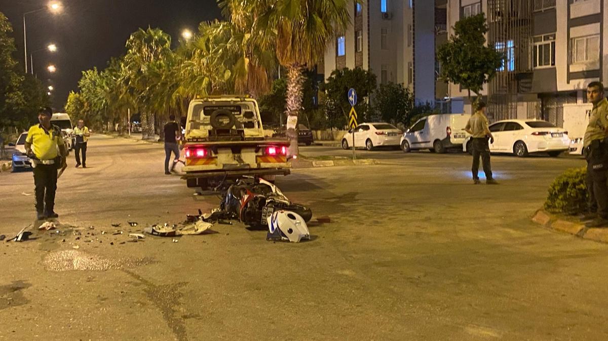 Adana'da ciple arpan motosikletin srcs ld