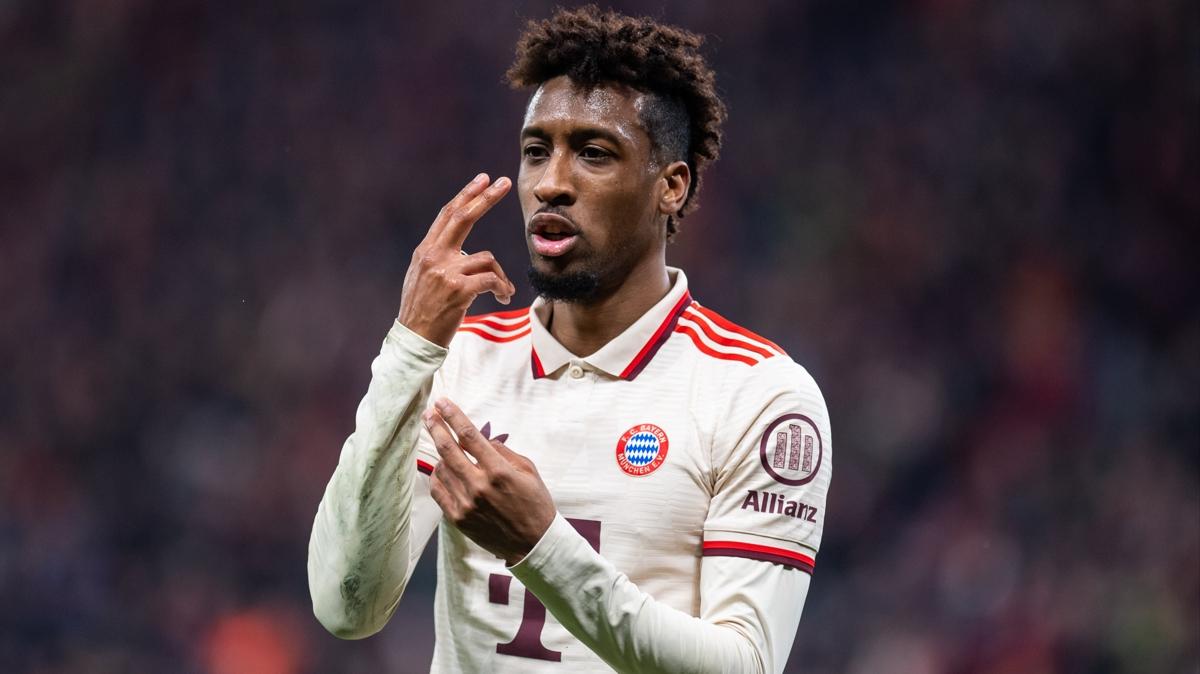 Bayern Mnih, Kingsley Coman'n bonservisini beliredi