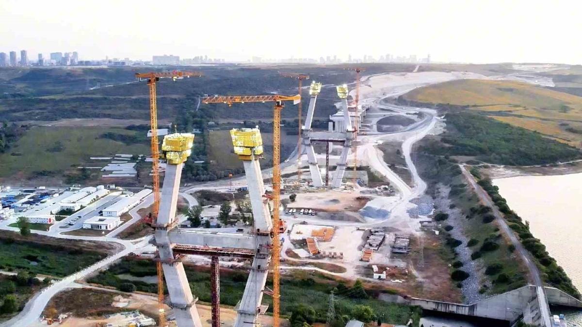 'lgn proje'de byk adm! Dev kpr 110 metreye ulat 